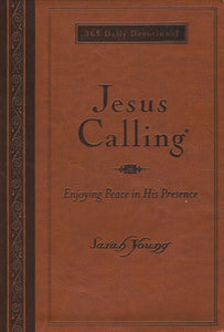 Jesus Calling - brún, stórt letur